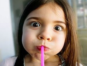 A daily dose of probiotics through a straw