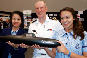 Promoting submarines in schools
