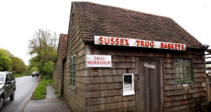 Making a trug, aka a traditional greenwood basket