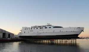 Austal launches ferry for Maltese client