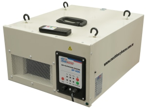 Affordable air scrubber boosts workshop safety