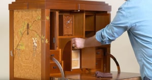 Inside the Wisteria Cabinet