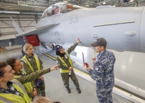 Brisbane women take part in Aviation Camp