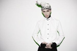 Masculine designer turns on the female charm