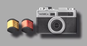 Yashica's new 'digiFilm' camera uses pretend film rolls