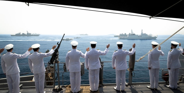 Australian Navy and Army commemorate 125 years of service