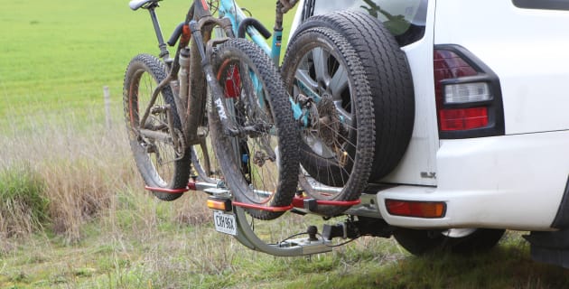 Gripsport Hi-Ride Tilty Rack - Mountain Biking Australia magazine