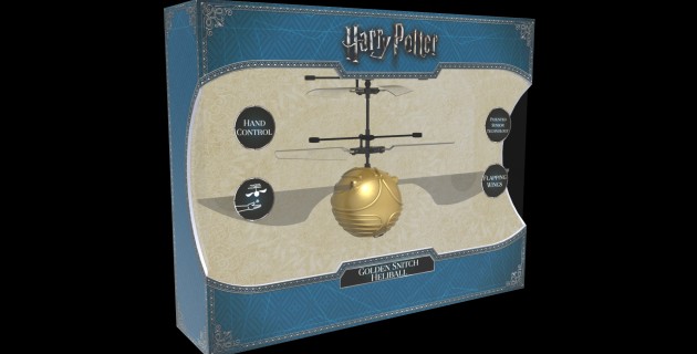 WOW! STUFF Harry Potter Flying Golden Snitch Toy, Controlled By