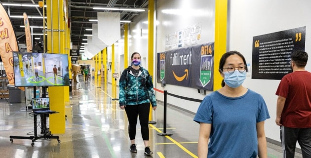 Amazon Australia unleashes social-distancing tech in warehouses - Vimarsana News