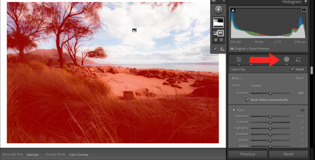 Lightroom の使い方: ローカライズされたトーンカーブを適用する