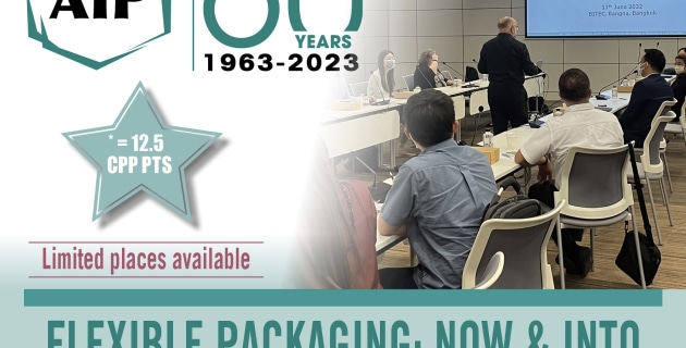 Aip Offers Flexible Packaging Course At Propak Asia Pkn Packaging News