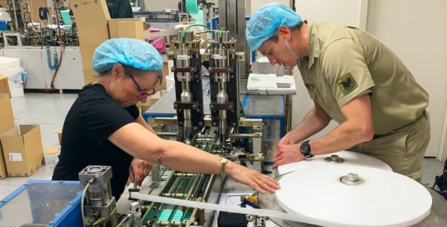 Foodmach-made PPE machine up and running - PKN Packaging News