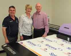 Printer delivers on Grand Final Day