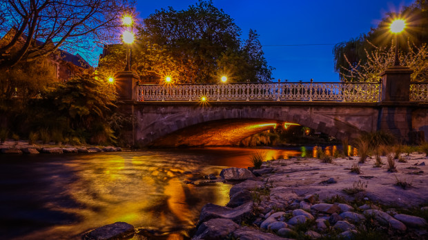 Armagh Bridge by Night