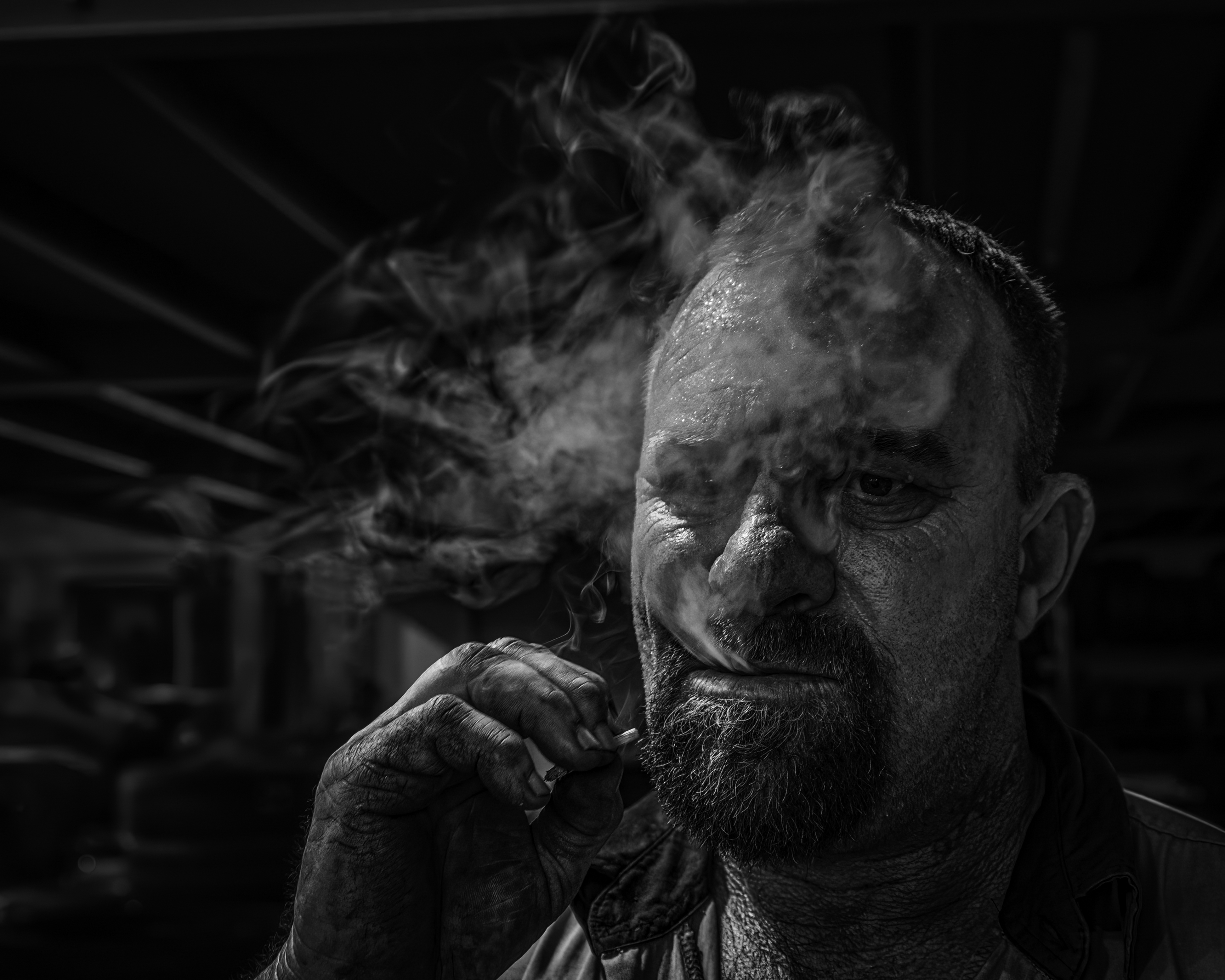 Smoko by Stephen Pidgeon